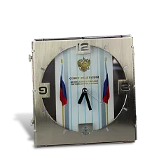Часы настольные с символикой
