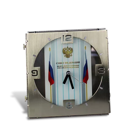 Часы настольные с символикой МП-36467