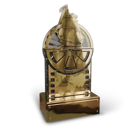 Кинонаграда с кораблем малая МКЛ-41169