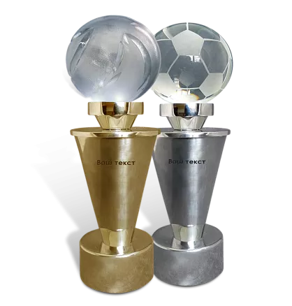 Кубки из стекла спортивные МК-15478