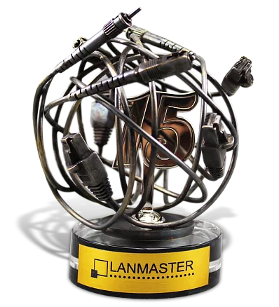 Юбилейная награда от LANMASTER МП-35223