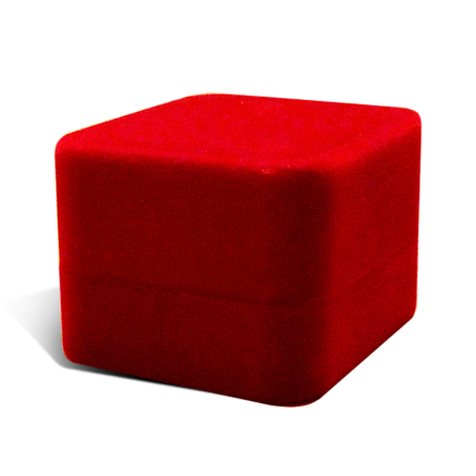 Коробка подарочная квадратная (бархат)