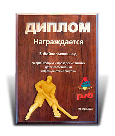 Декоративный Элемент «Хоккей» МКЭ-14714